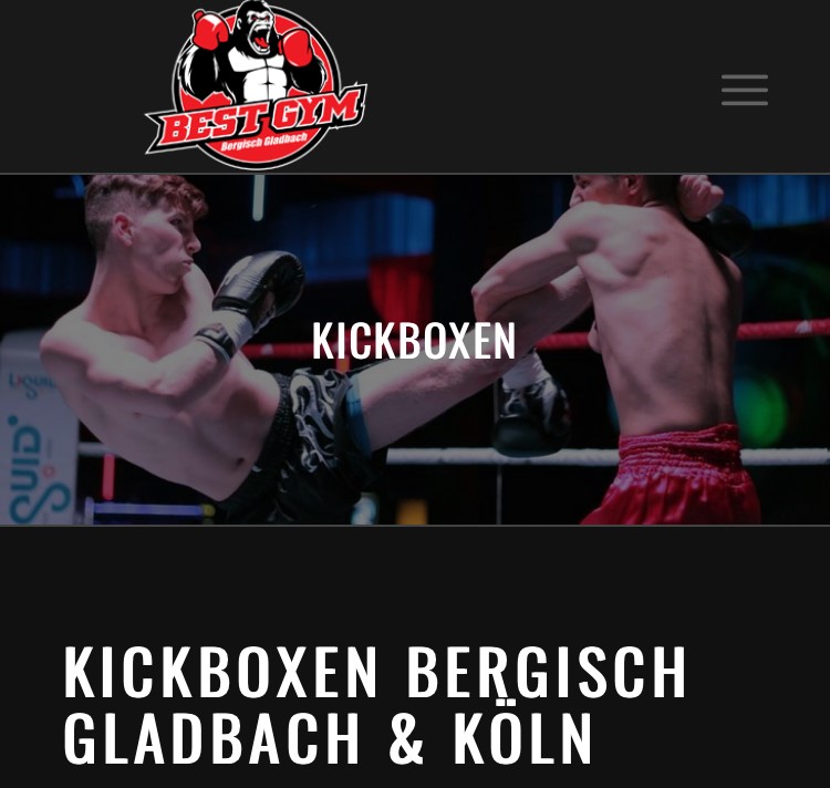 Kickboxen in Bergisch Gladbach und Köln- Sportschule Best Gym 