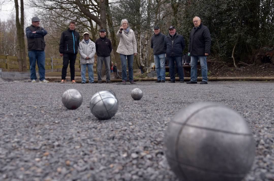 Boule Sport im Park